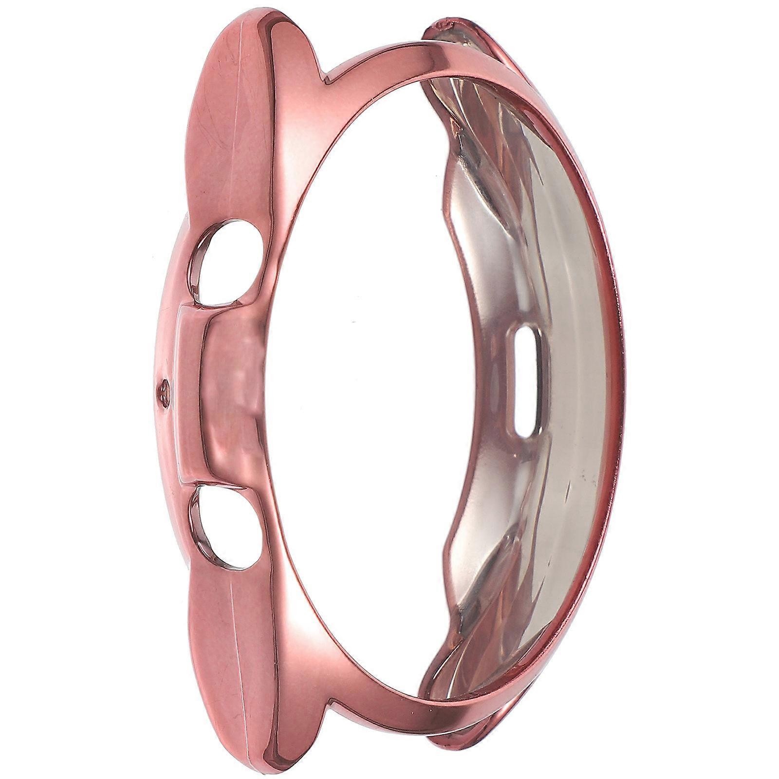 Watch Cover Pink Tpu Easy Install Remove Protective Shell for Smart Watch