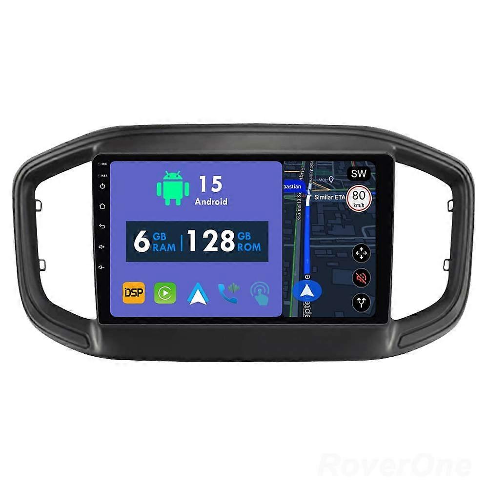 Car Radio 6G+128G CarPlay GPS Navigation Head Unit for Fiat Strada 2020 2021 2022 Android Auto Bluetooth Stereo Touch Screen