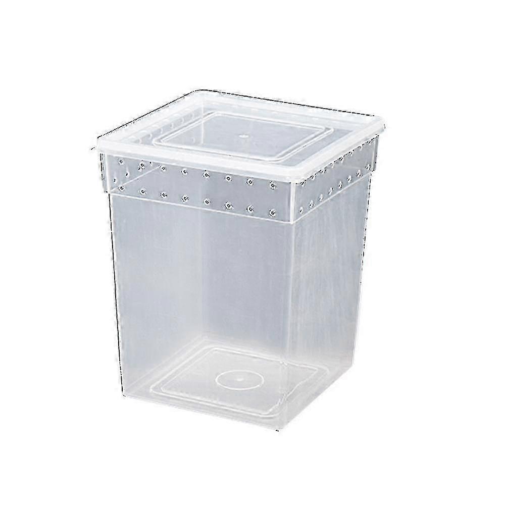 Climbing Pet Feeding Container Transparent Breeding Box for Reptiles and Arachnids2025