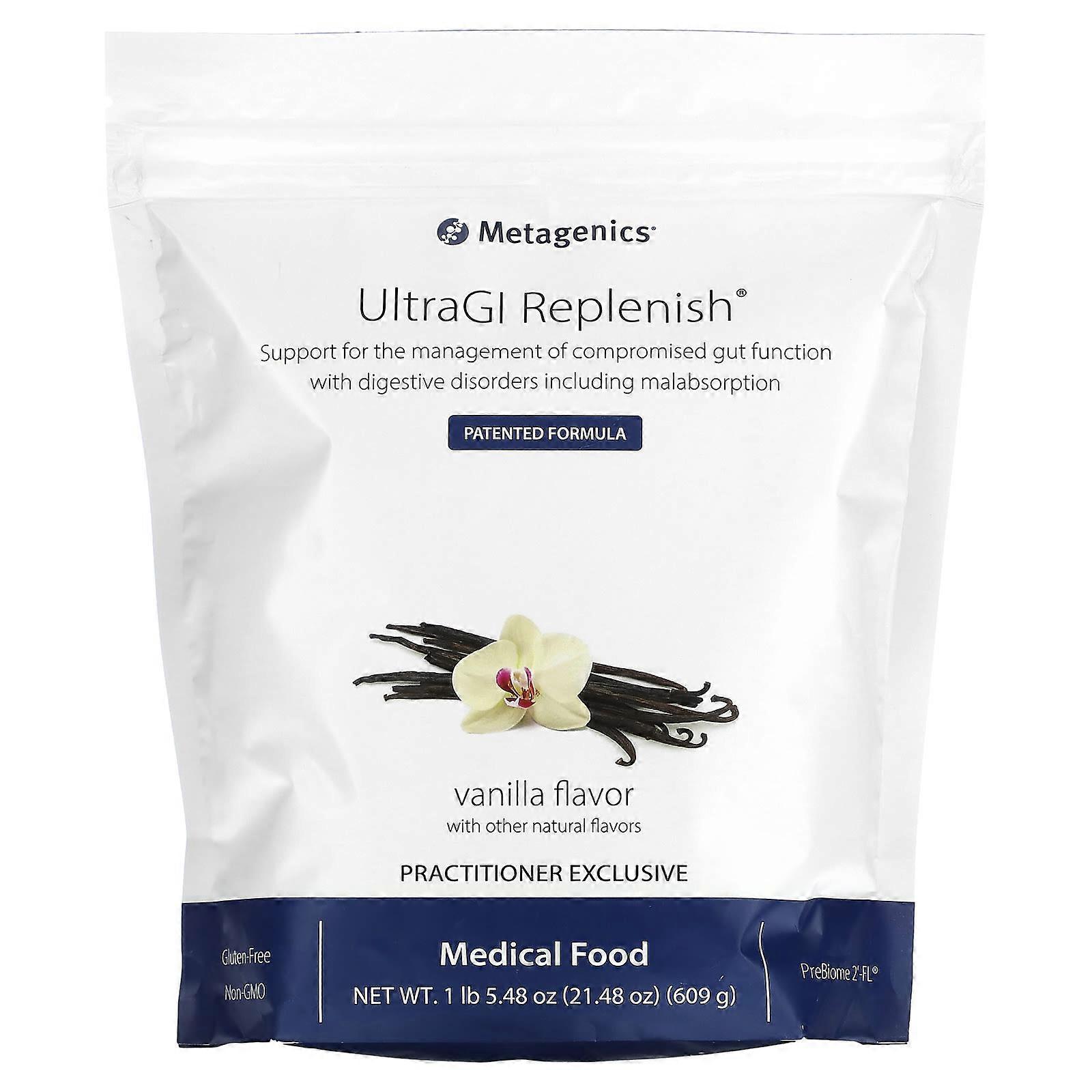UltraGI Replenish, Vanilla, 21.48 oz (609 g)