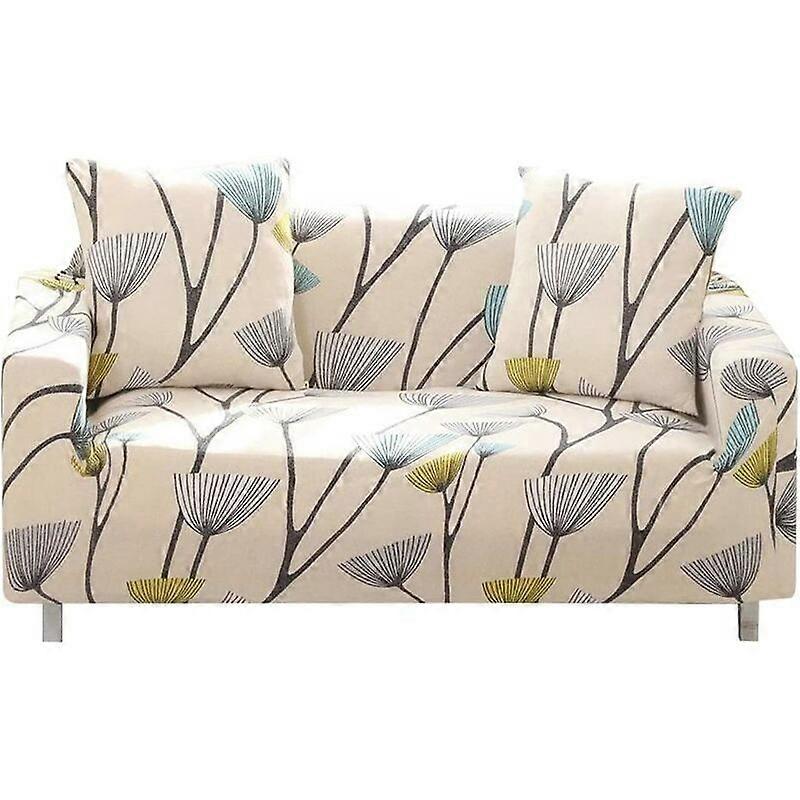 Stretch Sofa Cover Universal Elastic Sofa Cover Fitted Sofa Protector (Antique