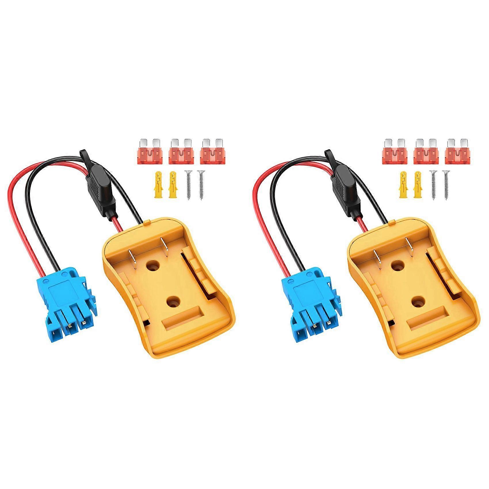 Adapter for Peg-Perego, 12AWG Wire with 40A Fuse