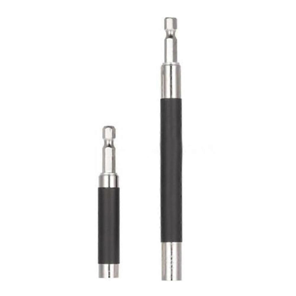 2X Extension Hex Screw Socket Magnetic Impact Driver Drill Bit Holder Adapter
