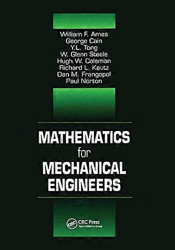 Mathematics for Mechanical Engineers