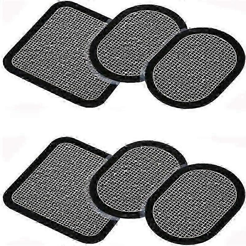 Replacement Electrode: 6 Belt Electrodes Compatible with Slendertone Abs Series 2 Muscle Building Be