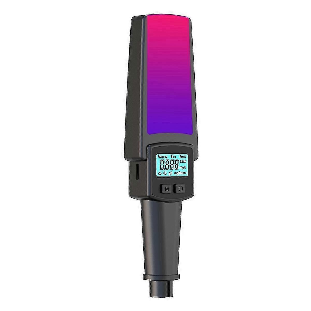 Optimized Handheld Breathalyzer with Digital Alcohol Tester and Safety Hammer Window Breaker