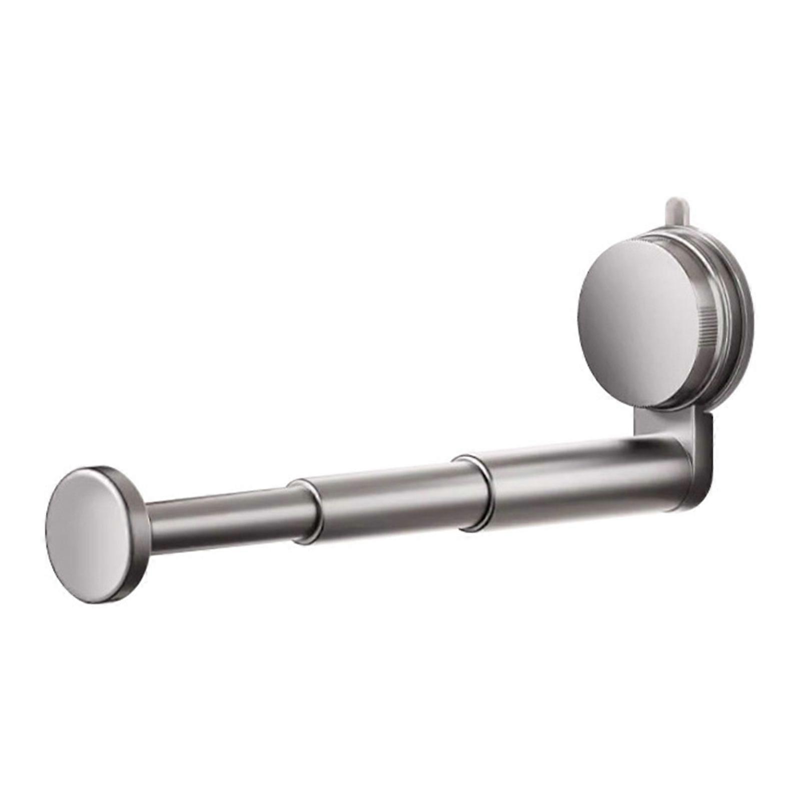 Jikaixiang 1/2Pcs Retractable Clothes Drying Rack with Suction Cup Strong Load-bearing Easy to Install Adjustable Storage Organizer Clothes Hangers