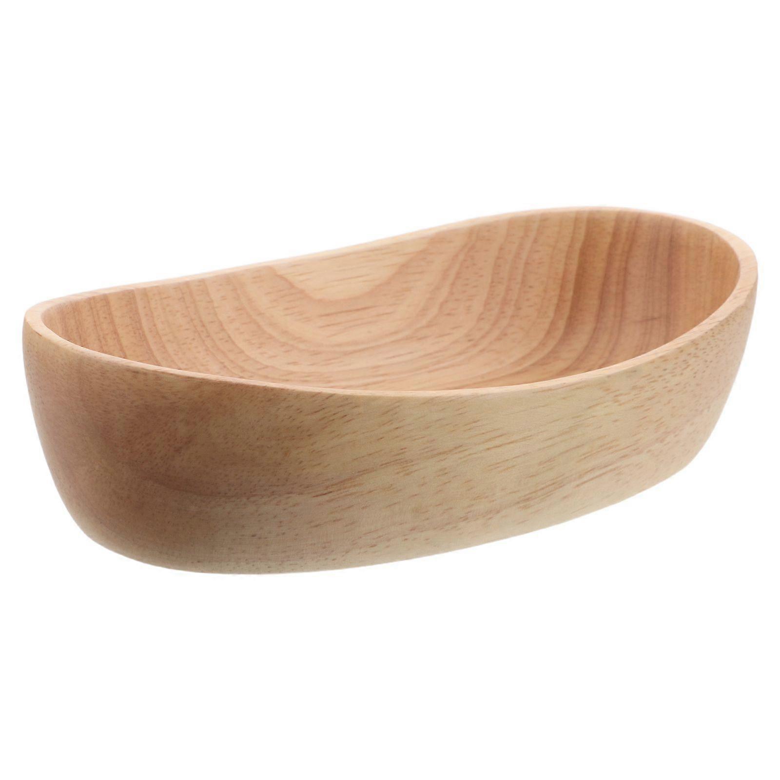 Serviertablett aus Holz in Bootform für Obst, Nüsse und Snacks – rustikale handgeschnitzte Holzplatte – Tablett für Trockenfrüchte und Nüsse, Dessertplatte für Partys, Couchtisch, Tafelaufsatz