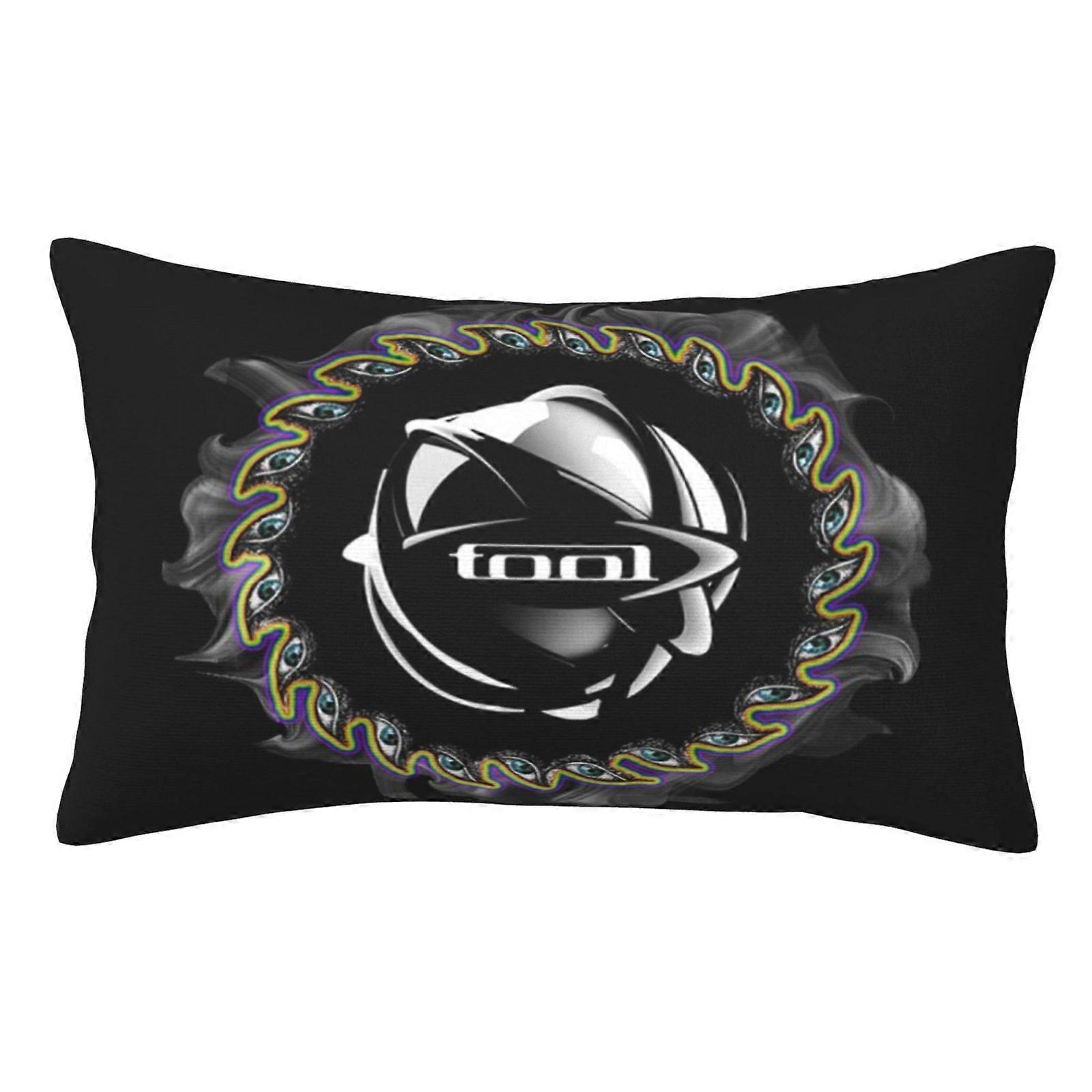 t67 Tool Band Logo Fronha Almofada Capas de Almofada Com Zíper Oculto Fronha Decoração Para Cama Dormitório Sofá Sofá Carro cBZT67
