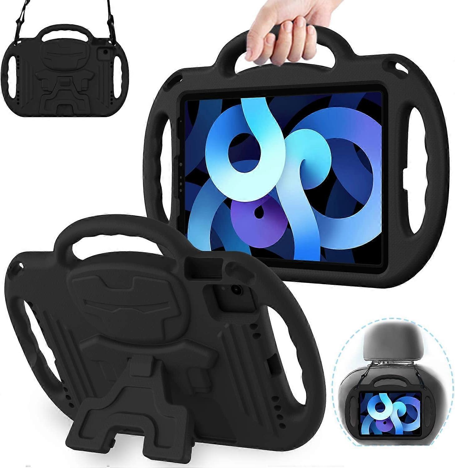 Kids Case for compatible with iPad Air 5th/4th Generation (10.9 inch), compatible with iPad Air 5 2022/ Air 4 2020/ Pro 11 Cover- with Strap