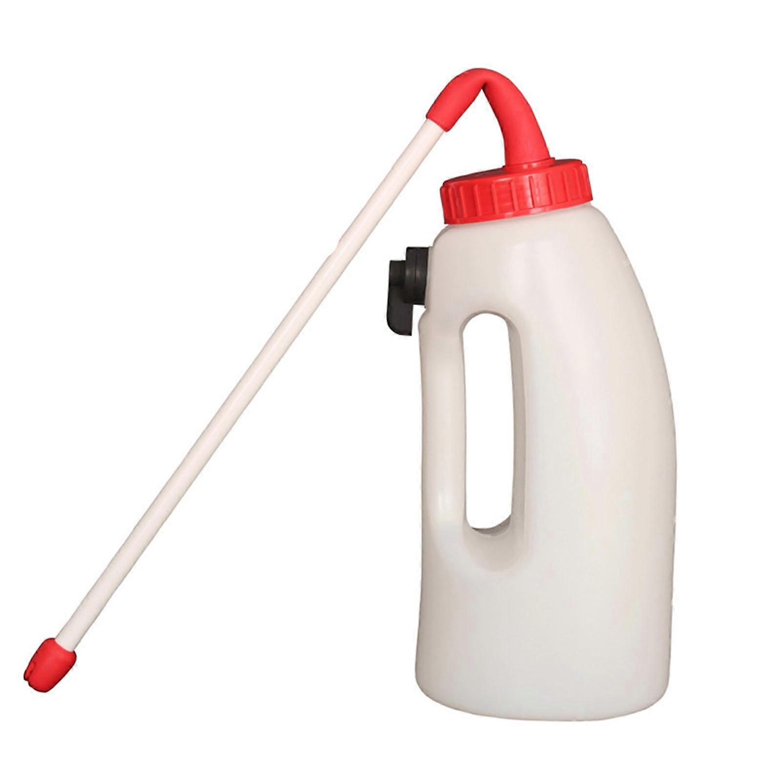 Reusable Calfs Milk Feeders Large Capacity Aseismatic Calfs Nursing Bottle for Feeding Hydratation Medication Multicolor