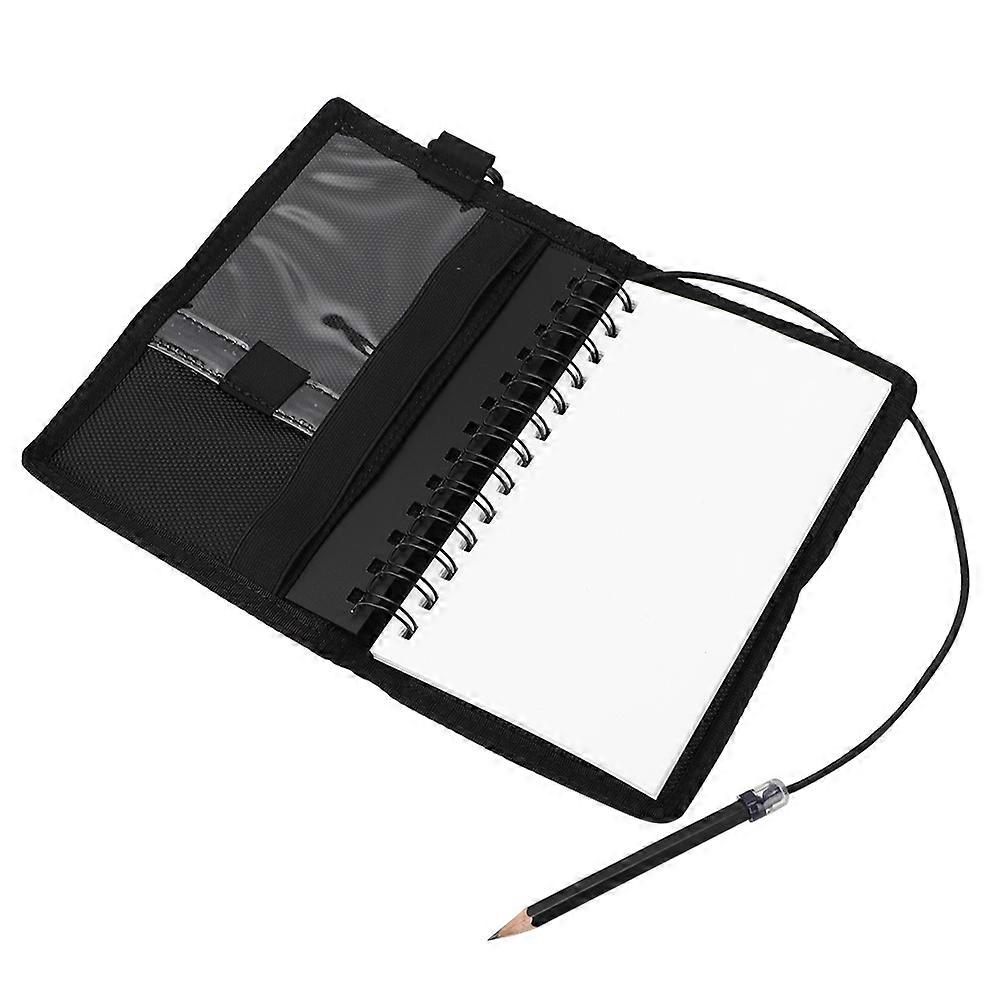 Submersible Underwater Writing Pad Diving Notebook Note Pad Waterproof Dive Equipmentblack