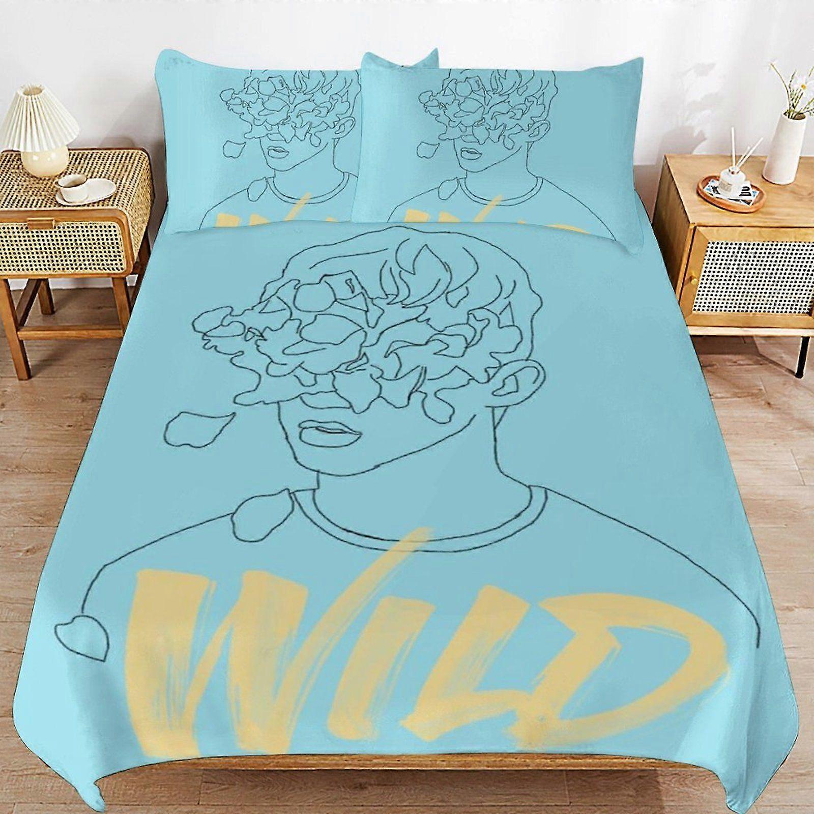 j103 Troye Sivan Machine Washable Easy Zip Soft Bedding Support Consistent Layer Duvet Cover Sets Choice k103