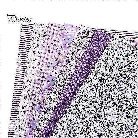 1 Set Patchwork Cloth Smooth Surface No Odor Cotton Wrapping Sewing Craft Cloth for Home