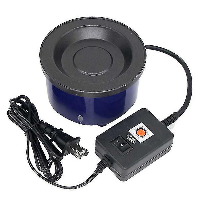 Glue Skillet for Crafting,Electric Hot Melt Adjustable Temperature Control Glue Pot for Glue Sticks_yyc