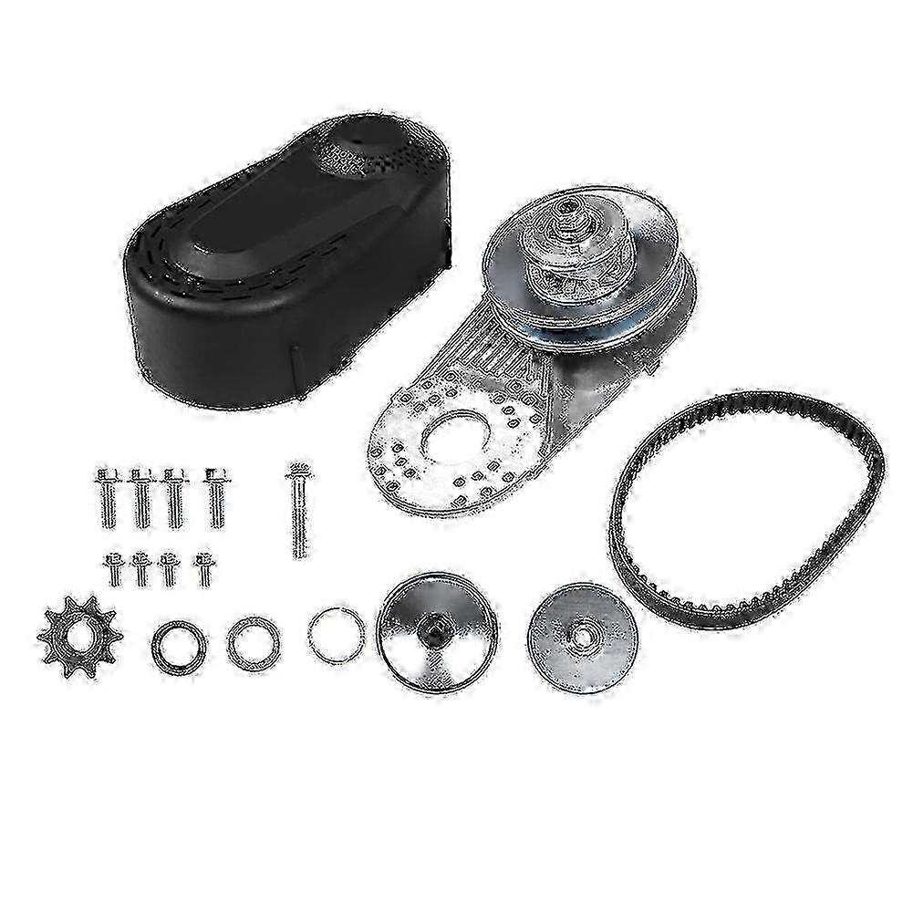 Go Kart Torque Converter Clutch System Replacement Kit - Complete Assembly with Sprocket and Belt