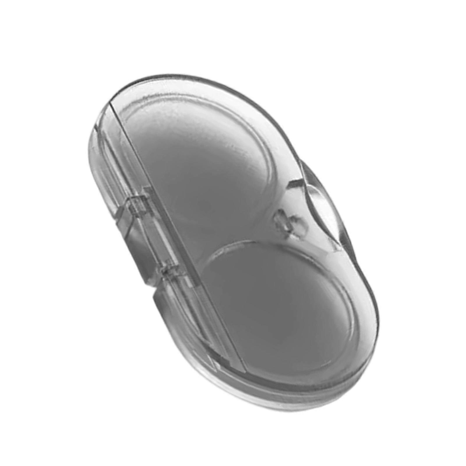 Flip Open Snap On Rear Lens Protector Anti Dust Privacy Cover with Secure Adhesive Simple Installation for Phone 17  Transparent color