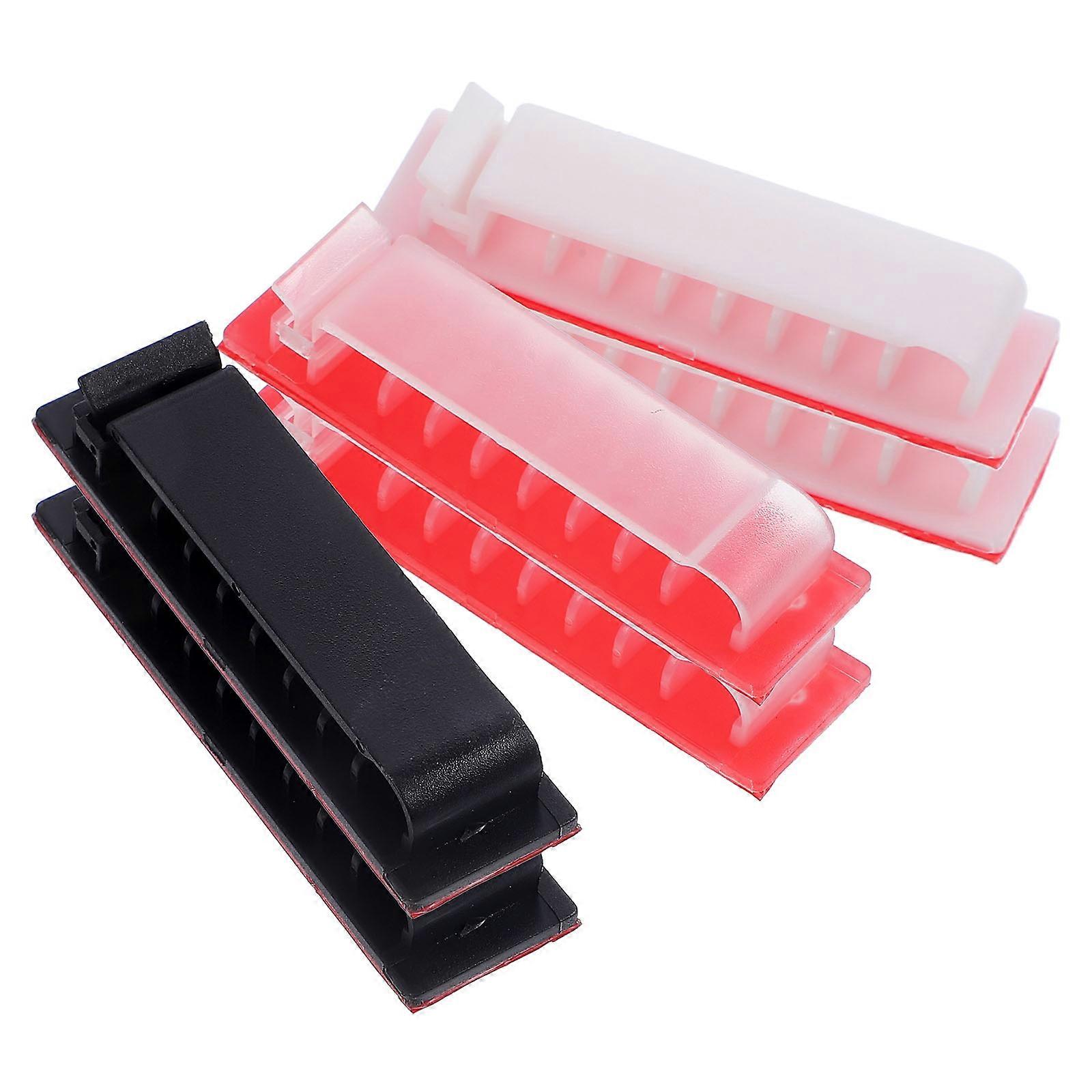 Wall Cable Holder for Cord Management 6Pcs Adhesive Cable Organizer Clips