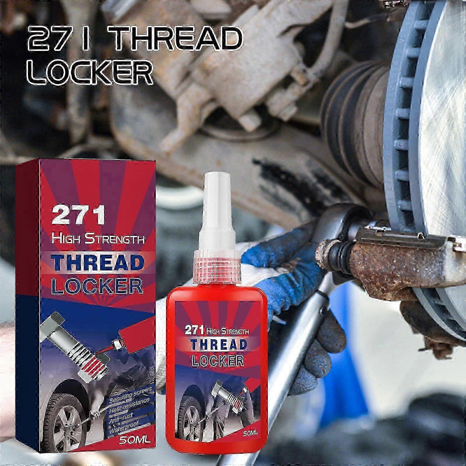 Thread Locker High Strength 271, Locktight & Seal Nuts, Bolts, Fasteners And Metals, Thread Locker Against Losening