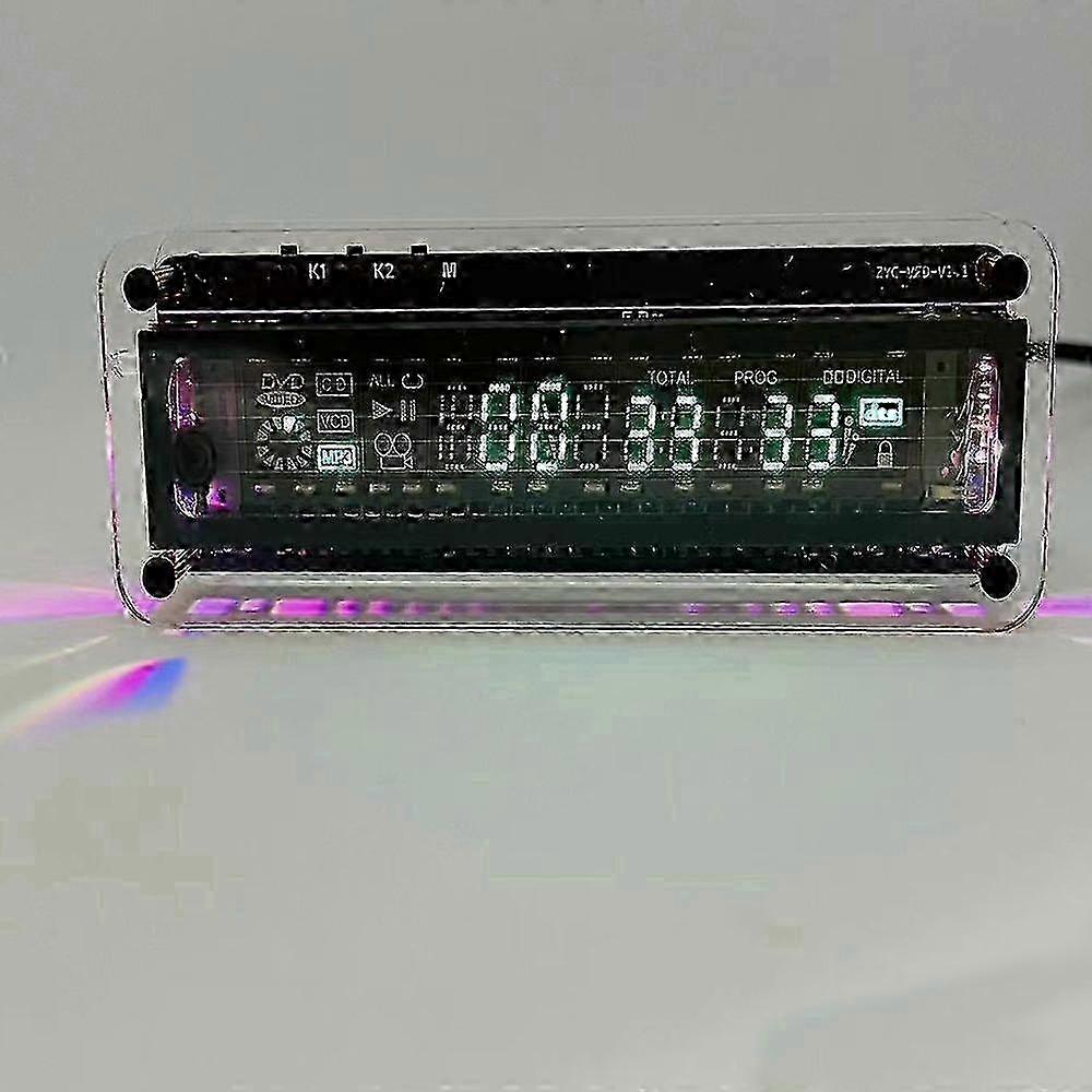 w Vacuum Fluorescent Display Clock,VFD Clock,Geek Electronic DIY,Desktop Decoration,Car Decoration,Retro clock