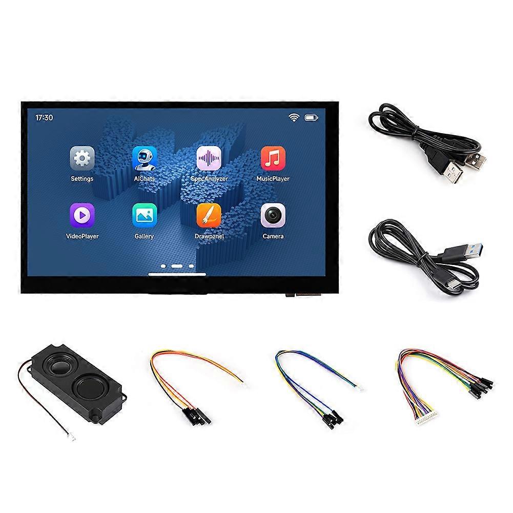ESP32-P4-WIFI6 Development Board Con Display Touch 7 Pollici IPS, Basato Su ESP32-P4 E ESP32-C6, Wi-Fi 6, Bluetooth 5, AI Speech, Interfacce CAN/RS485/I2C/UART