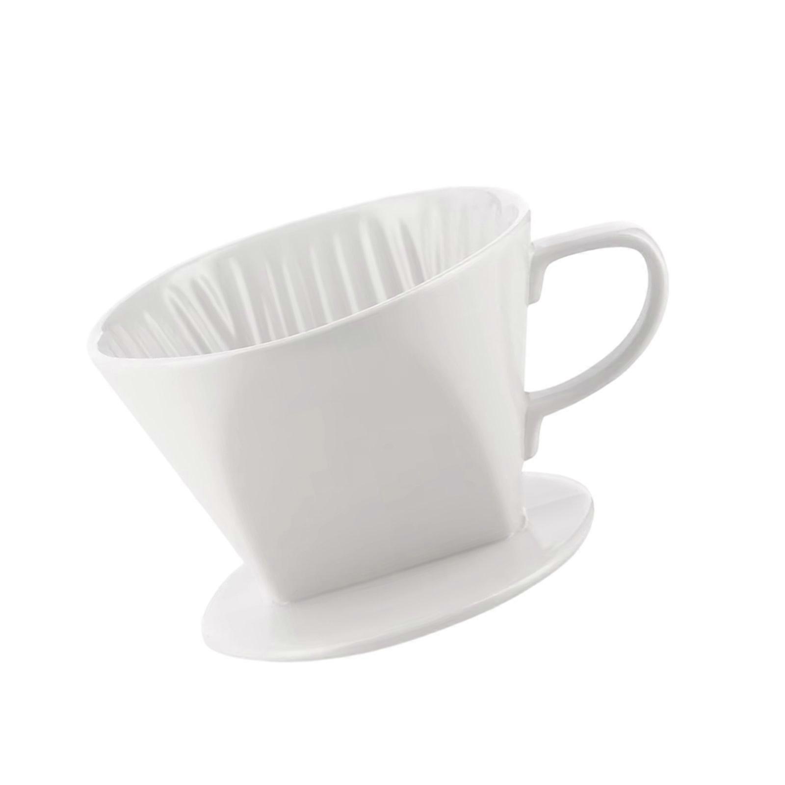 Ceramic Coffee Filter Cup Reusable Filters Coffee Maker Conical Hand Flushing Single Dripping Filter Cup Coffee Dripper Multicolor