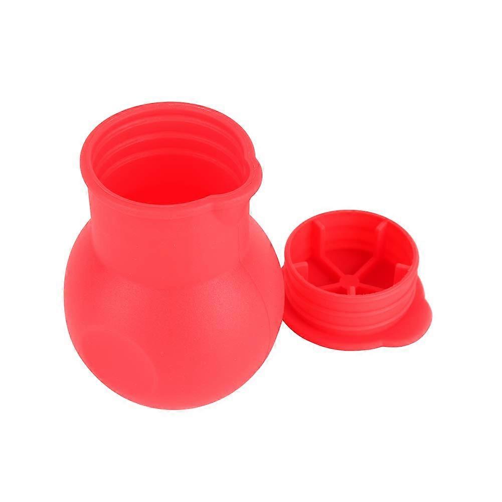 Silicone Chocolate Melting Pot with Lid and Pouring Lip for Milk Heating and Sauce Baking 100ml