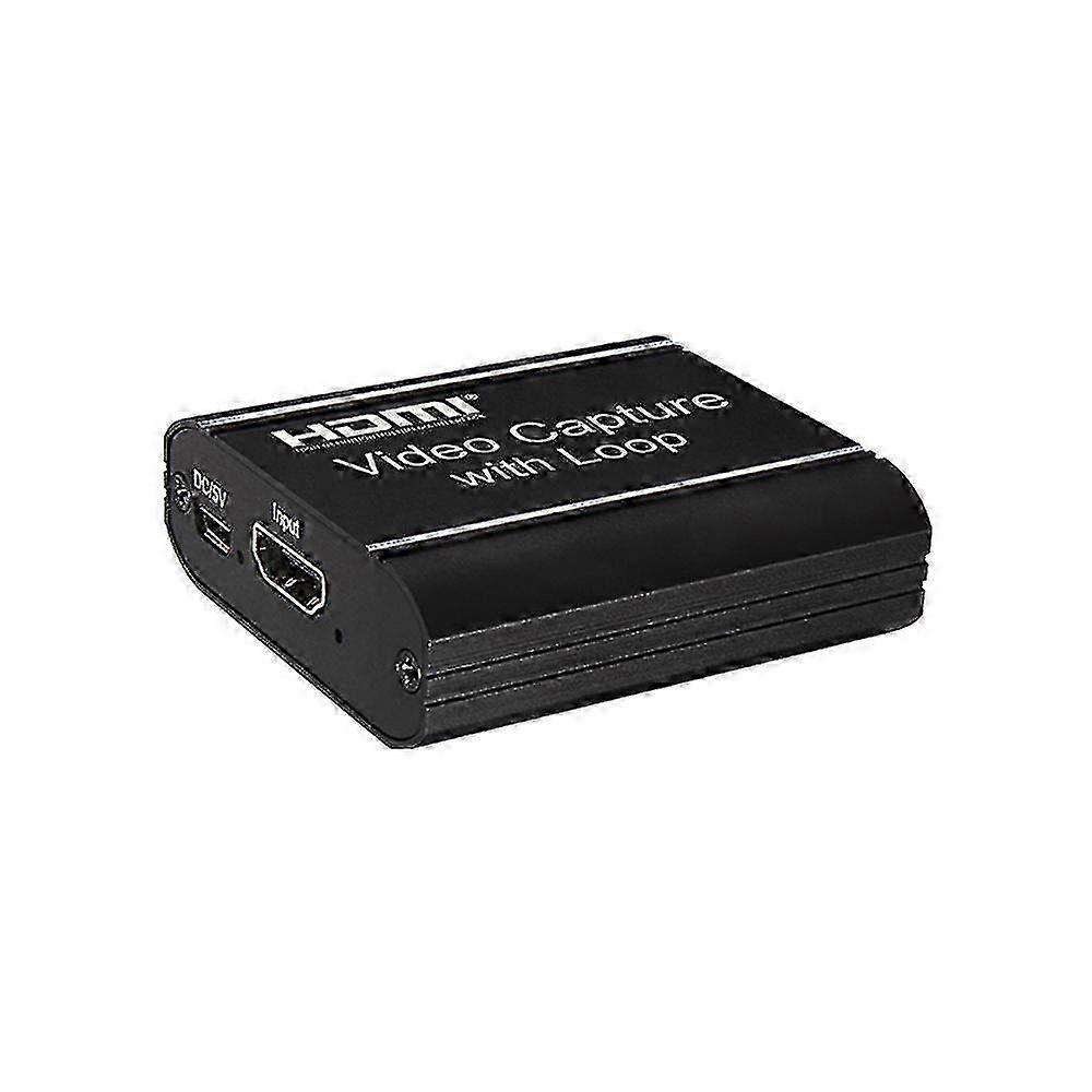 m Video Capture Card with Loop-out USB 3.0 Capture Card Live Streaming Video Converter 4K Input