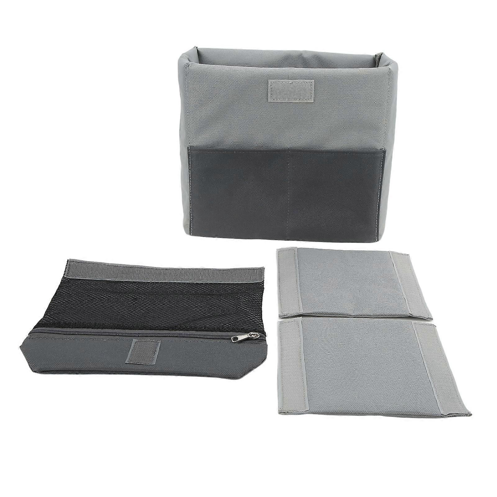Jadeshay Camera Insert Bag Waterproof Shockproof Camera Inner Case Bag for SLR Camera Lenses Flashes(S-grey)