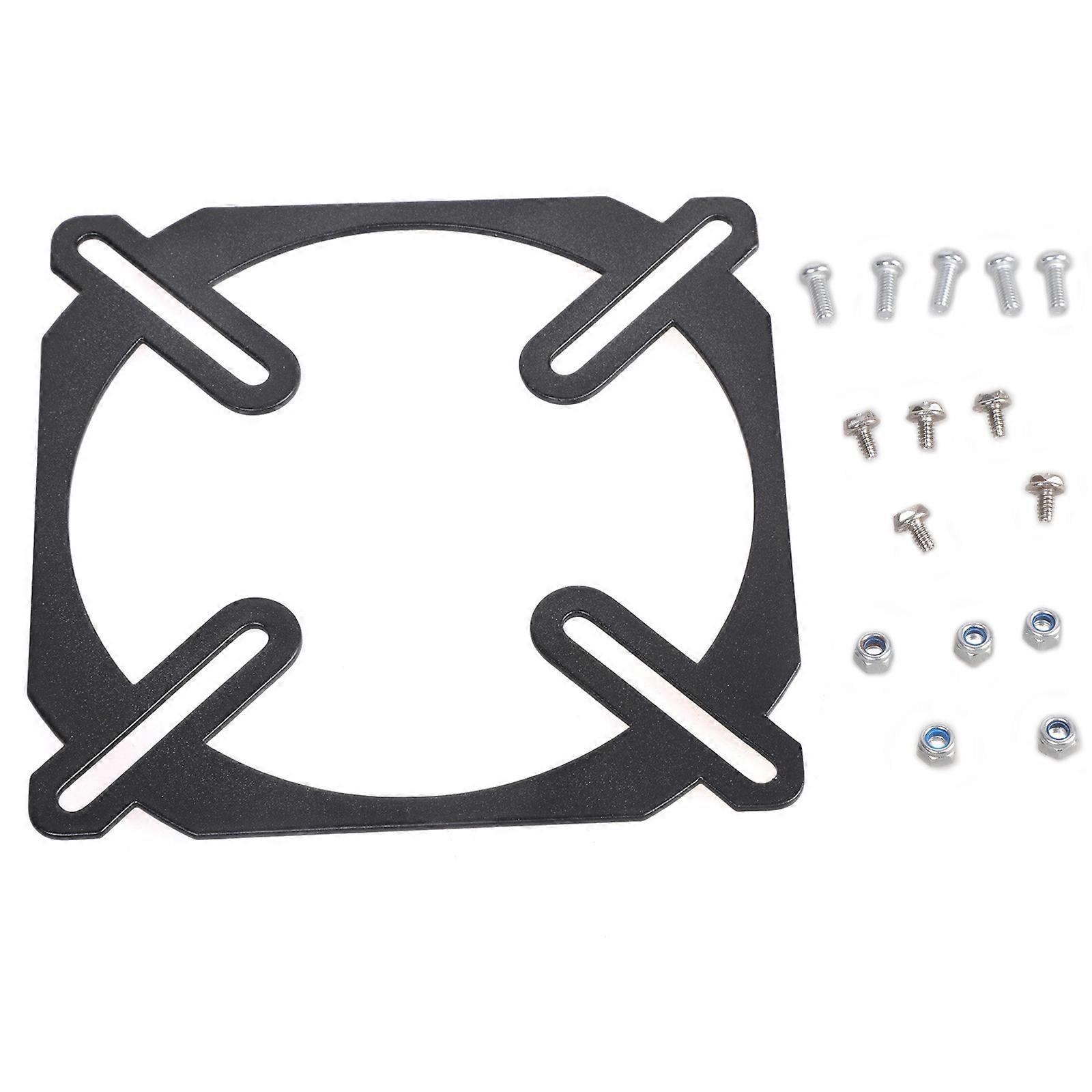 Upgraded Computer Case Fan Mounting Bracket Metal Radiators Direction Modifiers Toolless Installation Stable Support Multicolor