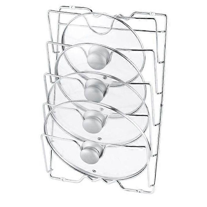 Multifunctional Kitchen Pot and Lid Rack Wall-mounted Storage Rack Cutting Board Storage Rack