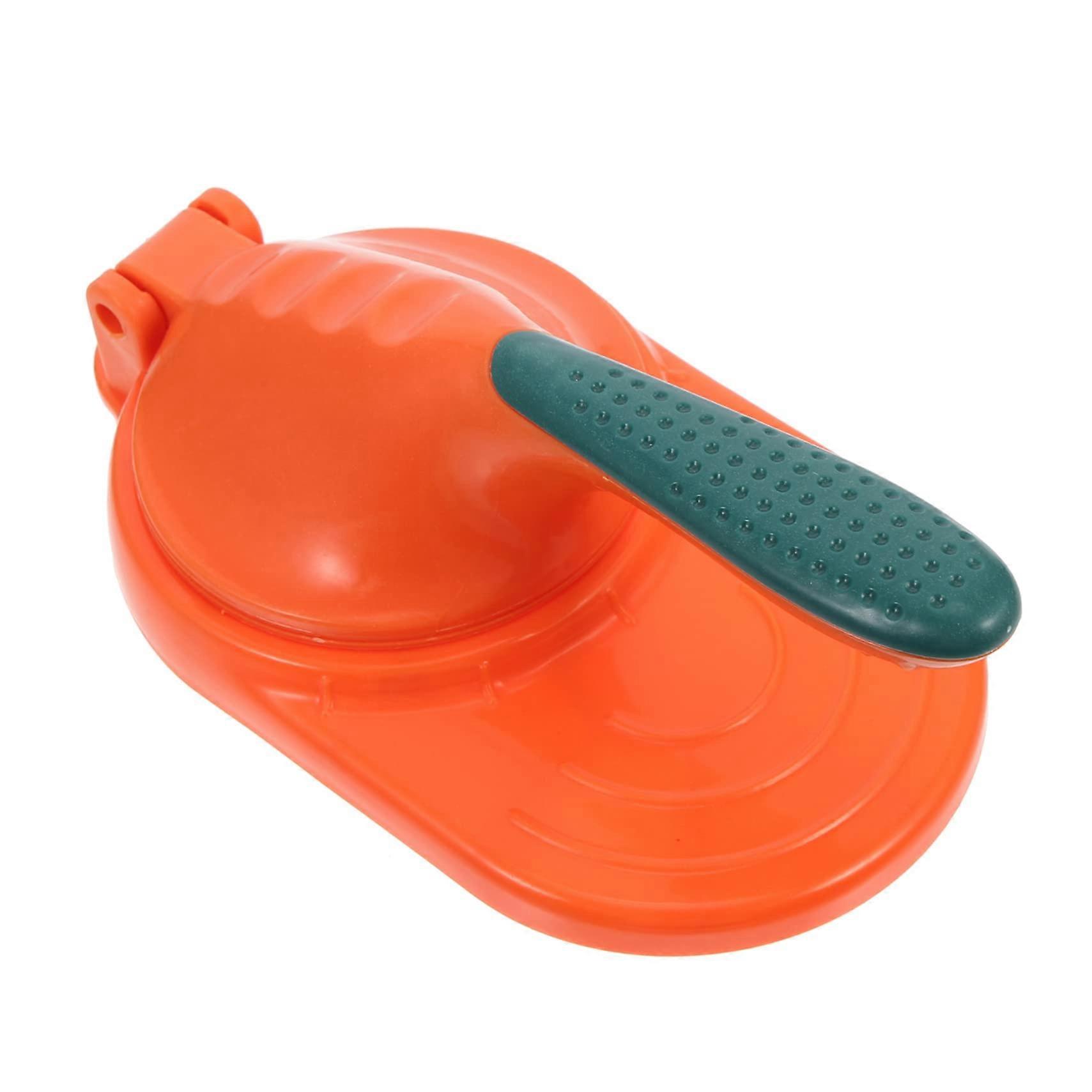 Dumpling Press with Uniform Thickness, Ergonomic Manual Wrapper Maker for Kitchen Use