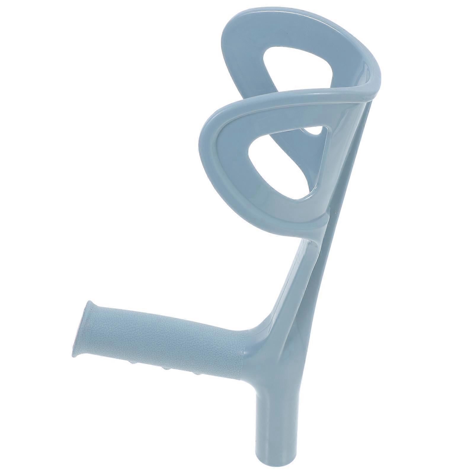 Cane Grip Replacement Ergonomic Cane Handle with Plastic Elbow Head