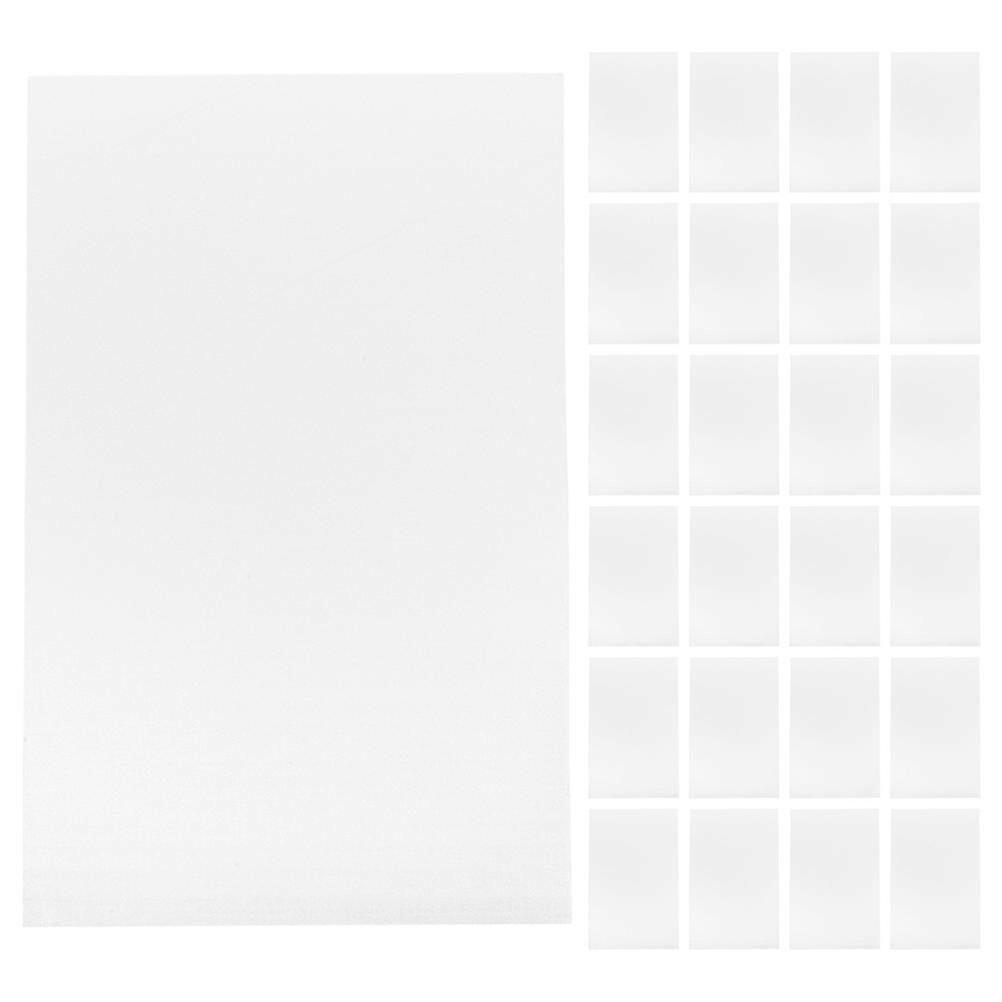 White Foam Cushion Pouches for Fragile Packaging 100Pcs Protective Wraps