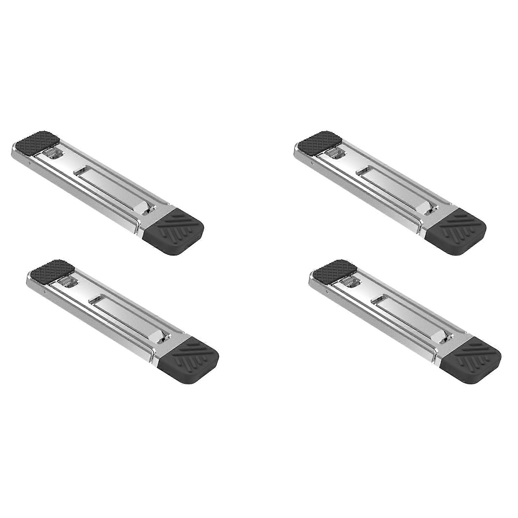 4x Universal Mini Foldable Metal Stand Laptop Base Stand Thin Adjustable Cooling Stand for Laptop Tablet