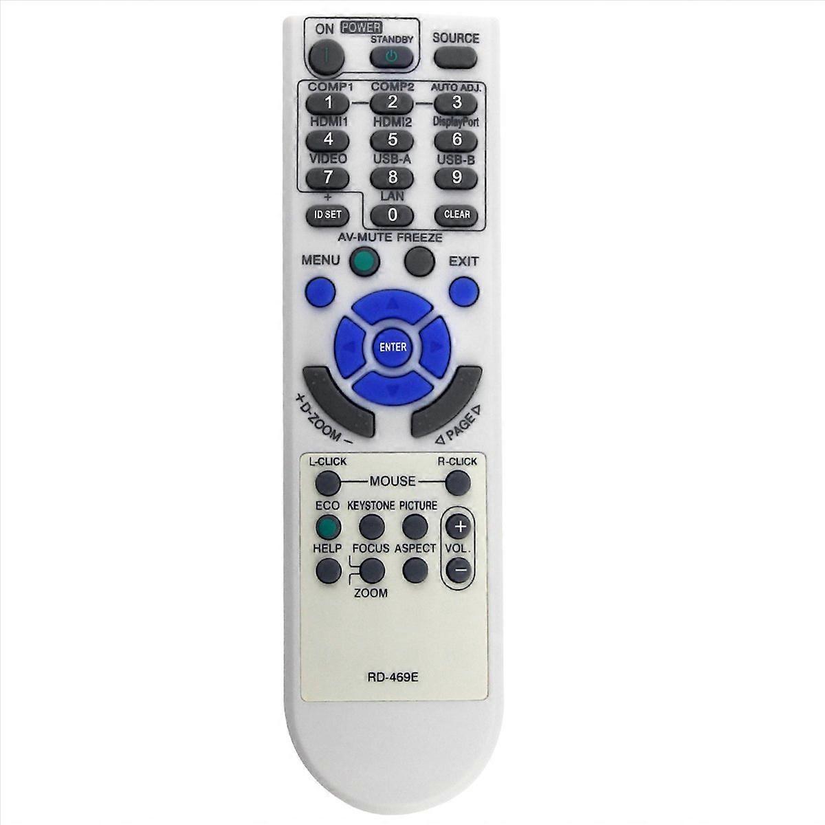 RD-469E Replace Remote for Projector VE303X VE303 V302X V332W