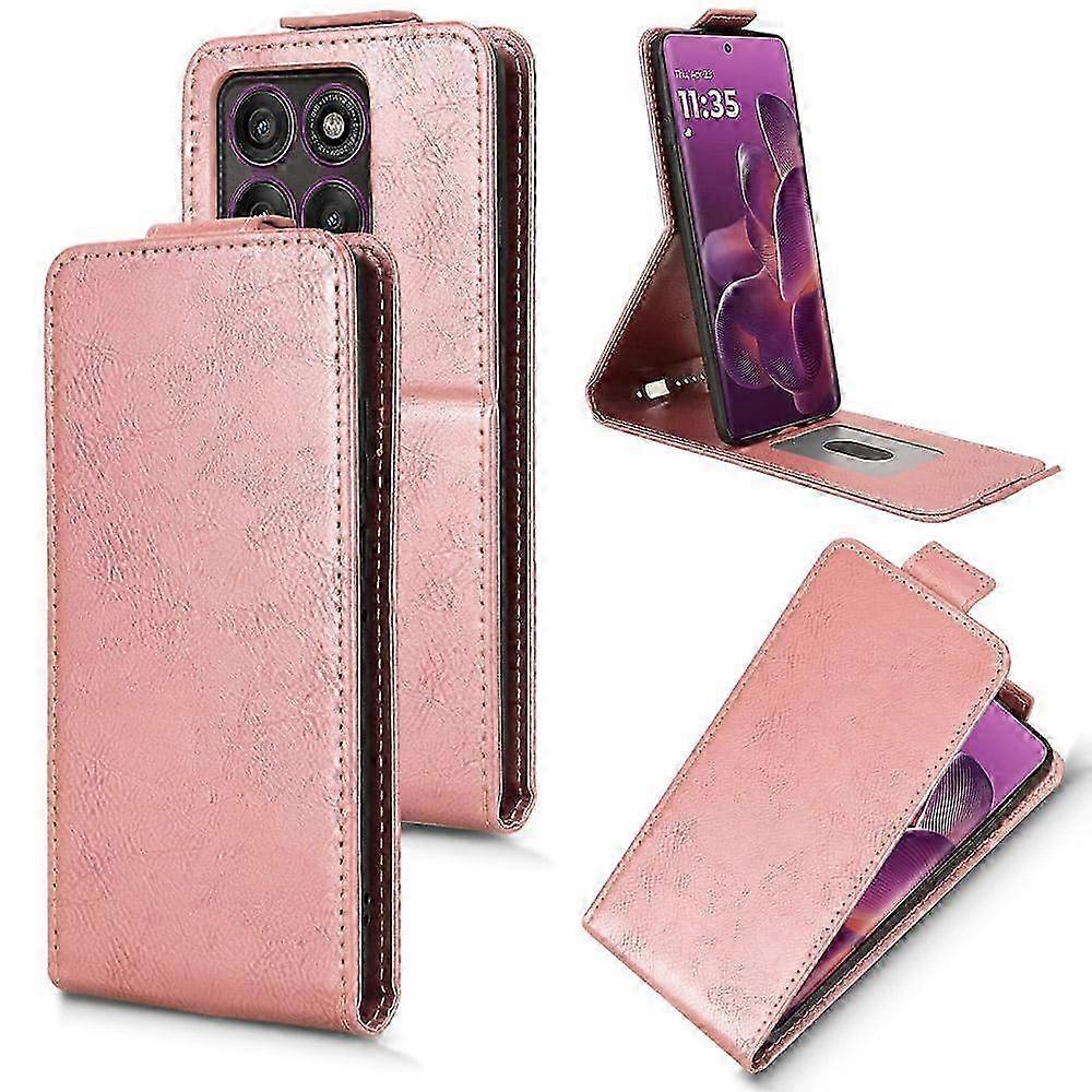 Magnetic Vertical Flip Leather Phone Case with Strap. Universal Fit for All Mobile Devices