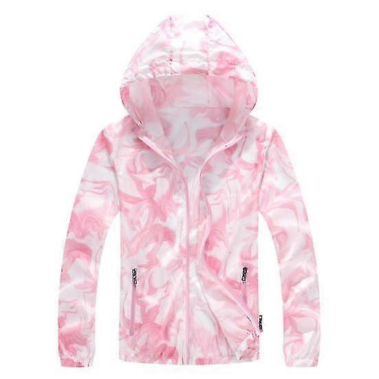 Sun Protection Hooded Jacket with Zipper and Secure Pockets