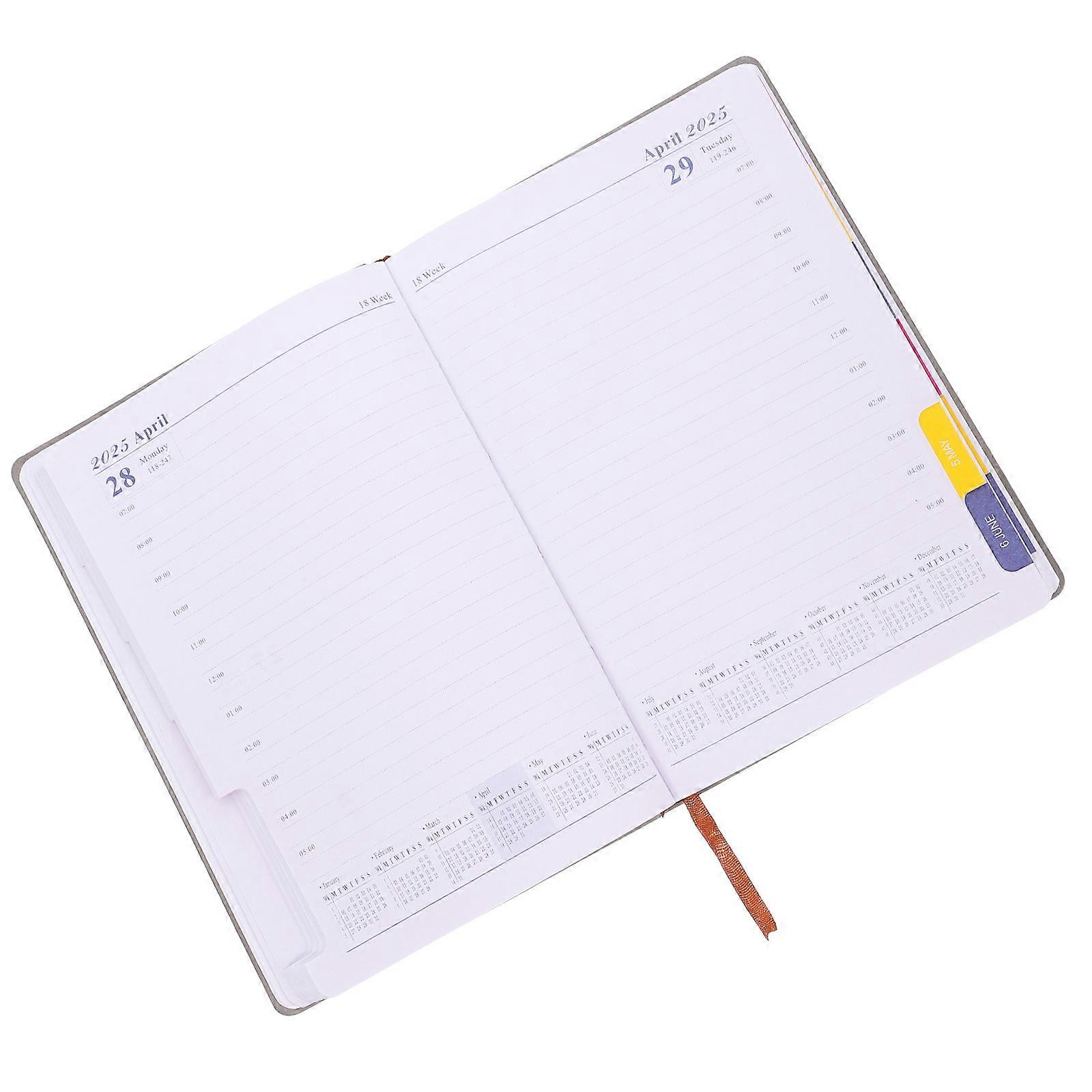 Yearly Schedule Planner Notepad for Home Use 2025 Office Mini Planner