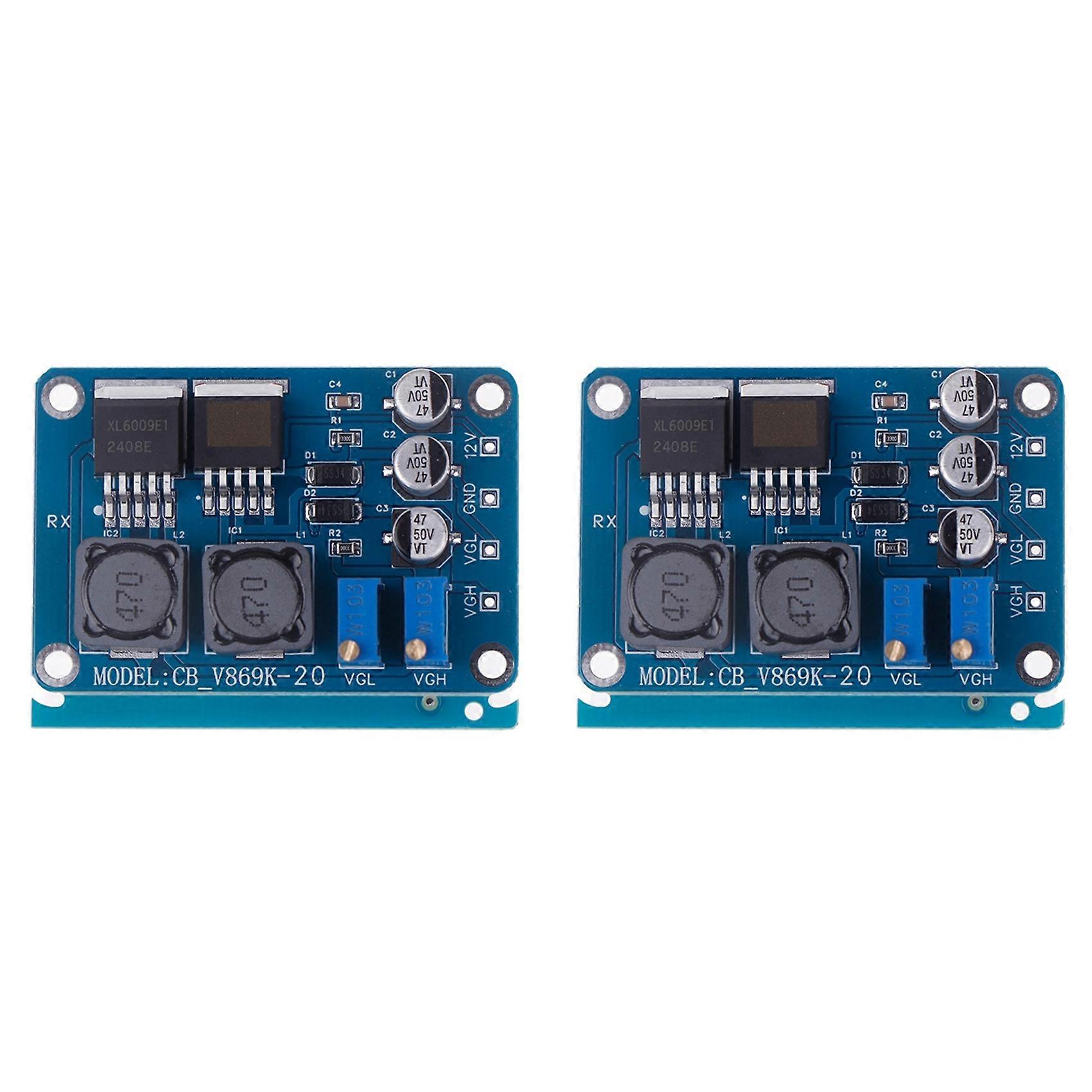 VGH VGL DC Module for Repairing LCD Panel Y Broken Y Color Abnormal Horizontal Line Problem VGH 15-40V VGL 5-28V 2Pcs