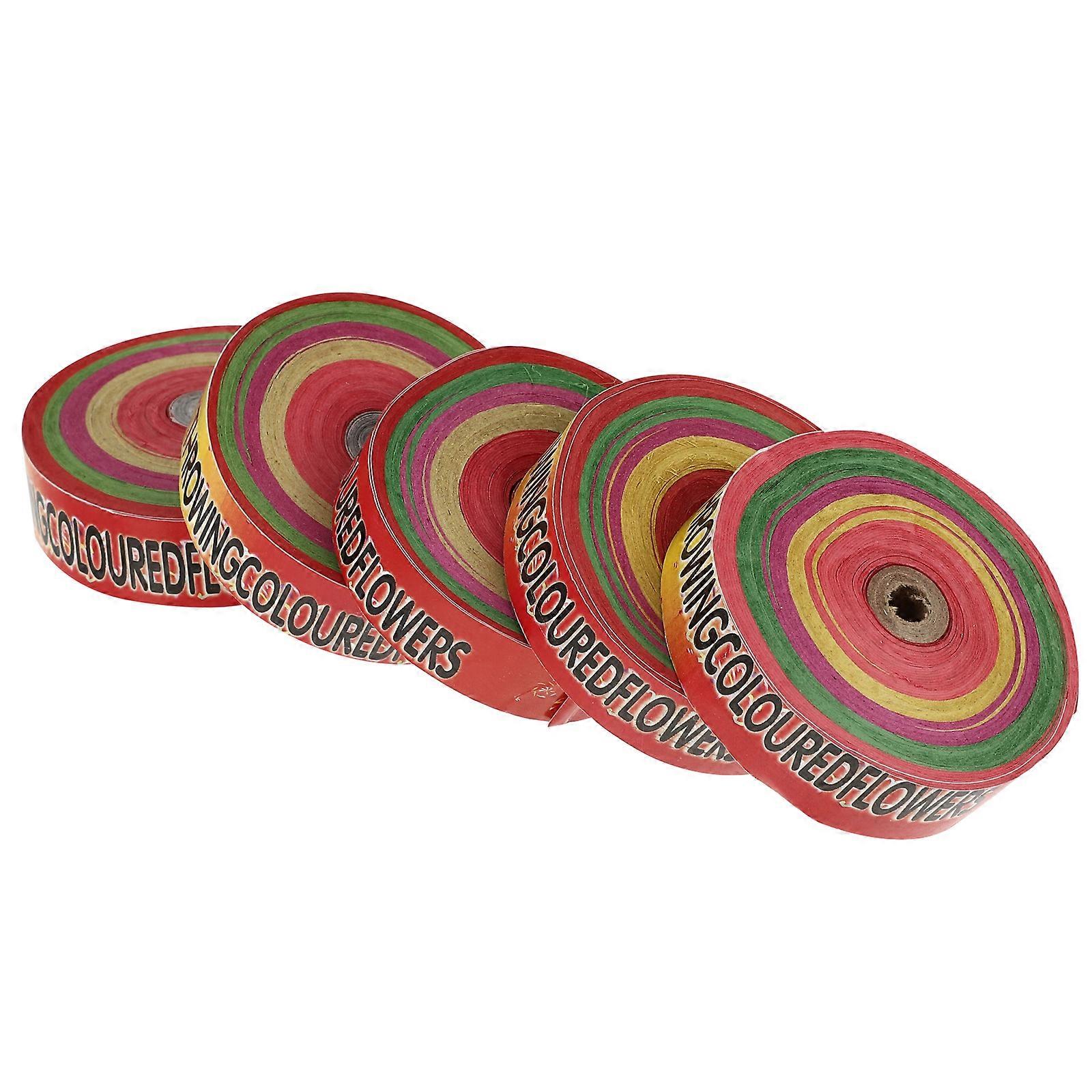 Wedding Streamers Hand Throw Paper for Event Decoration 10Pcs