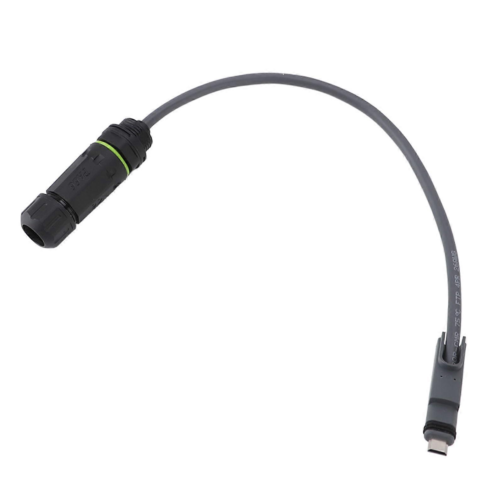 Ethernet Adapter for Starlink Gen2 Dish 1200Mbps IP68 Waterproof RJ45 Connector for Stable Signal