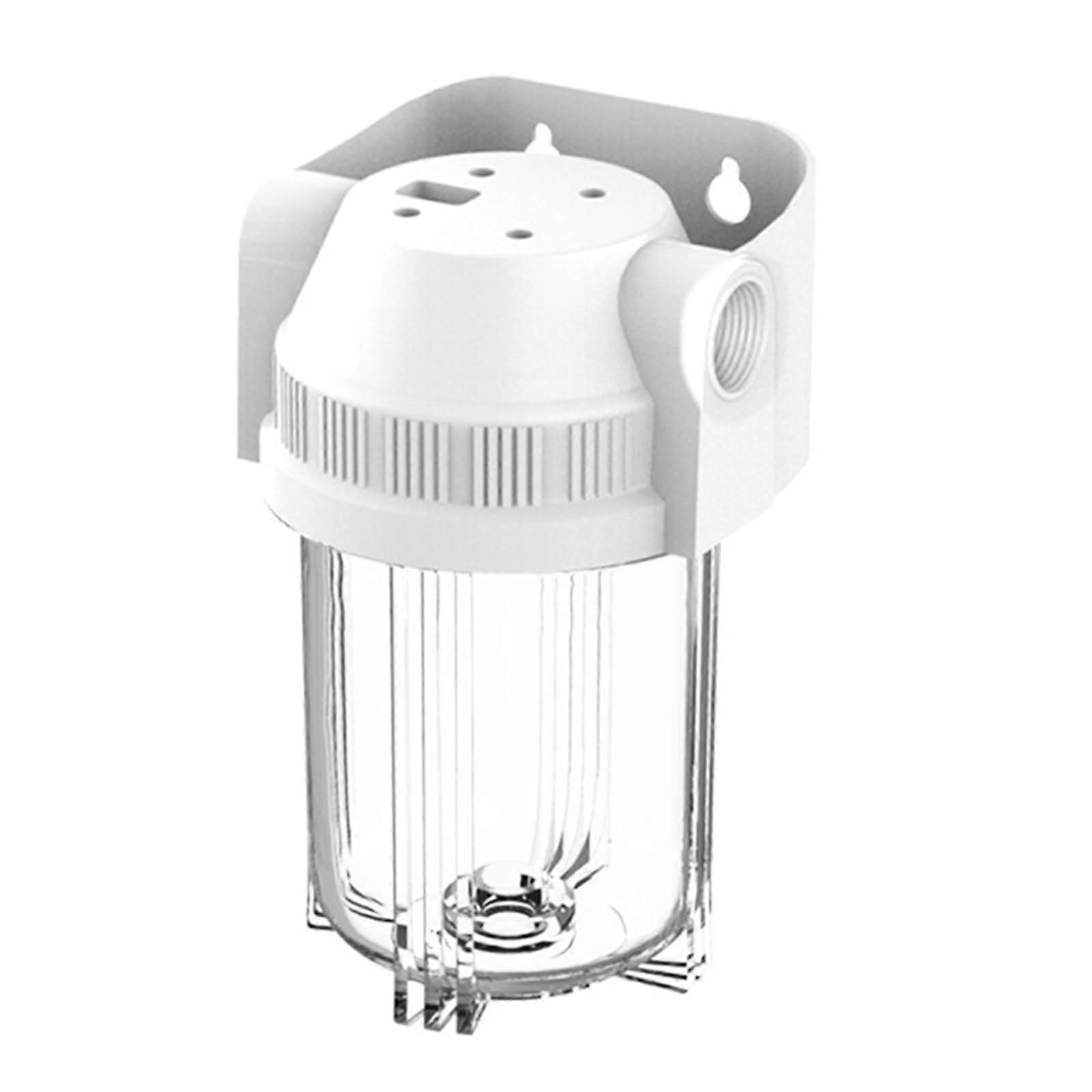 Water Pre Filter Systems 5Inch Transparent F Housing Backwash Filter Replacement For Whole Home Filtration