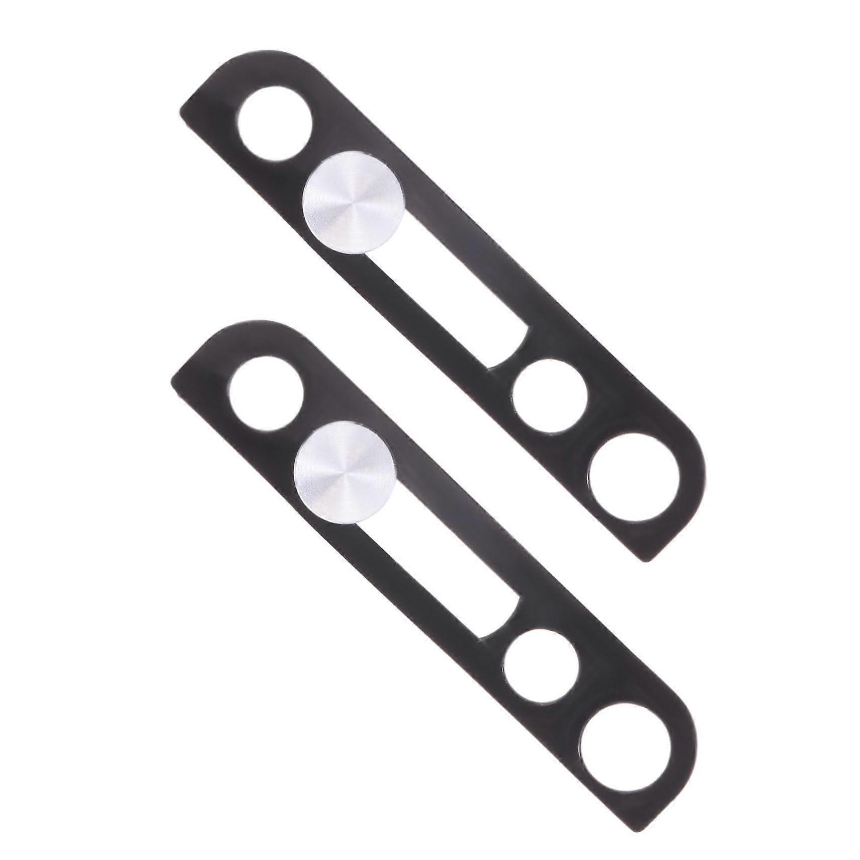 2pcs Camera Privacy Cover for iPhone X with Smooth Sliding Design and Easy Adhesive Installation Silver