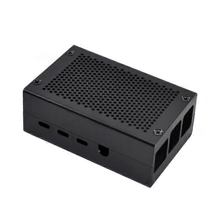 Compatible with Raspberry Pi 4 Model B Aluminum Alloy Case Cooling Shell Box