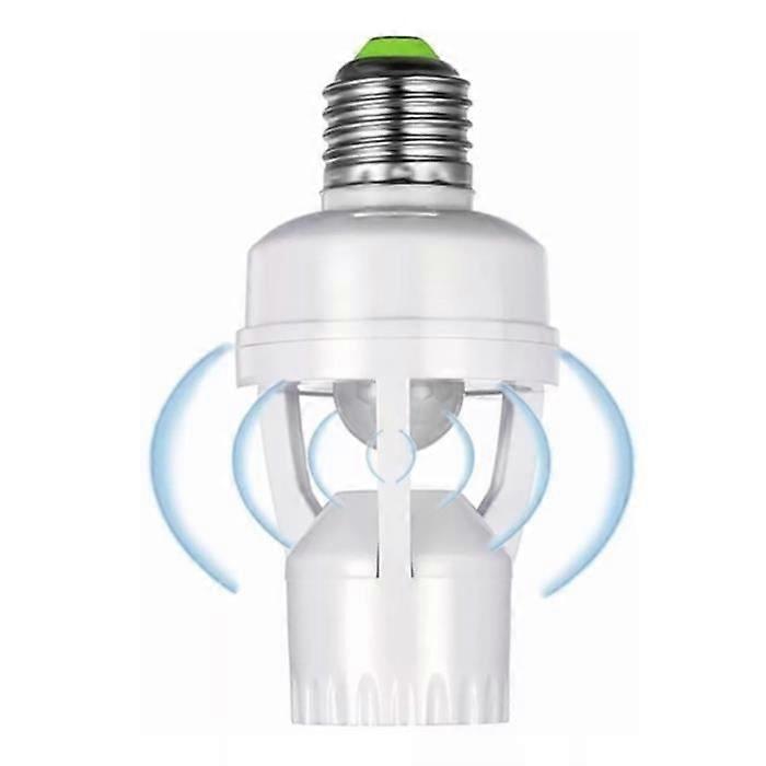DILWE Sensor Light Bulb Switch - E27 - Motion Detection - Indoor Use - 30,000 Hours