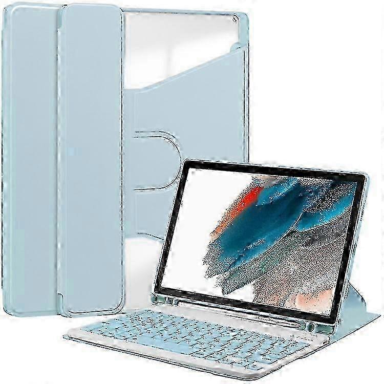 Rotating Stand Case with Bluetooth Keyboard for 10.5 Inch Tablets (2021-2022)
