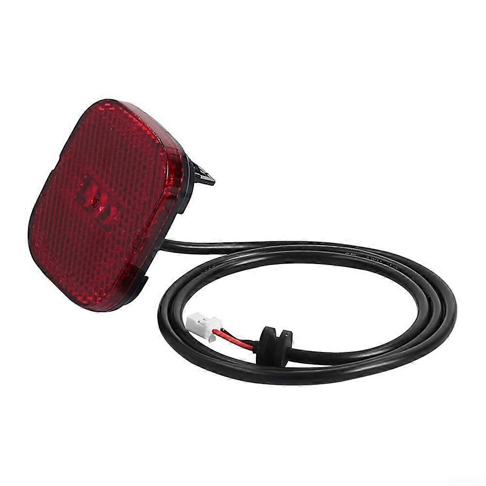 Scooter LED Tail Light Waterproof  Brightness Rear Lamp for Night Riding Durable ABS