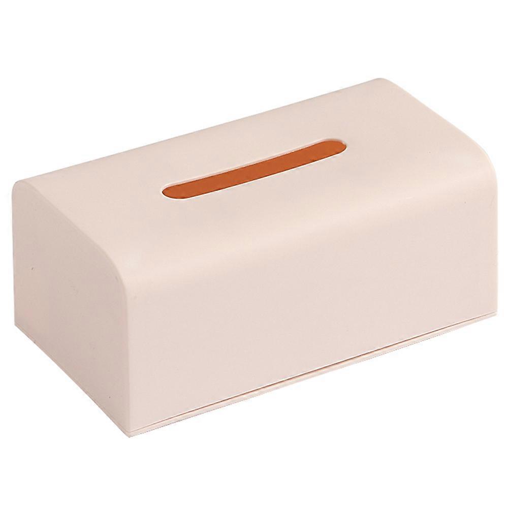 Creative Napkin Case Paper Storage Box for Desktop Use Pink