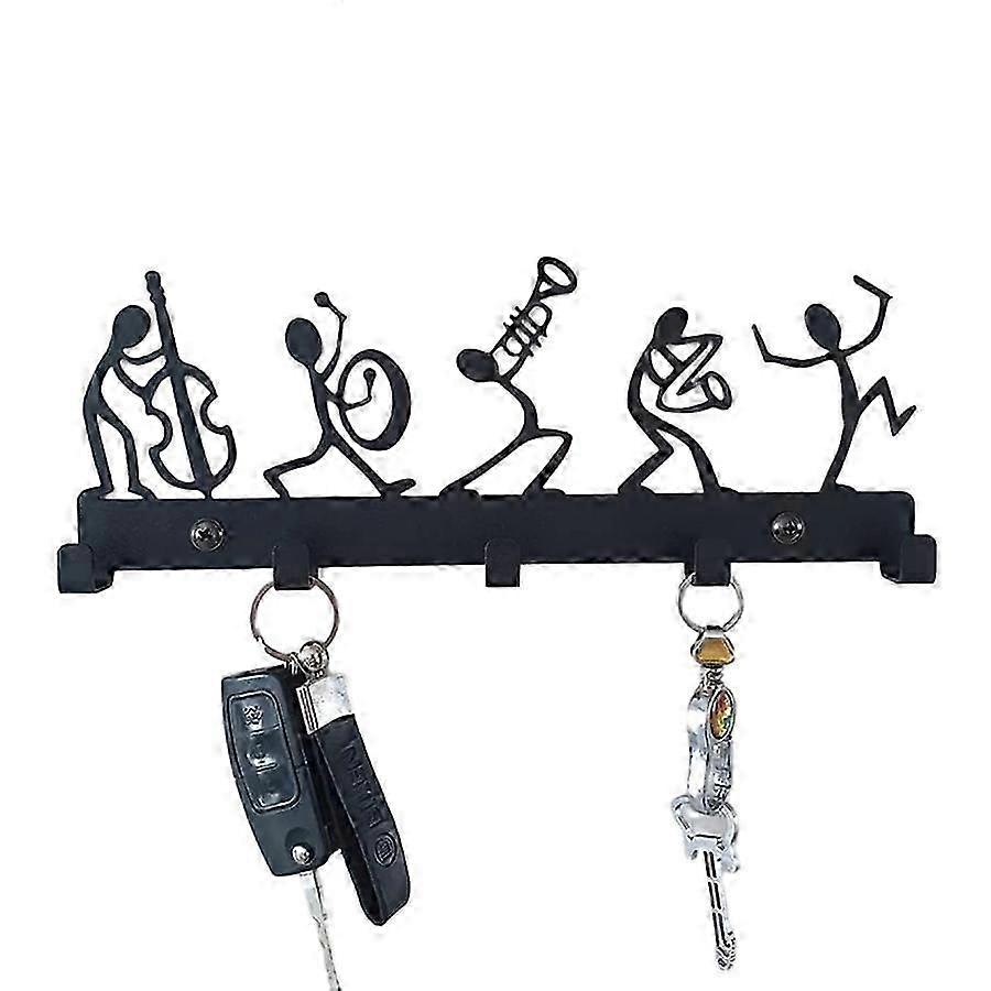 2025 Symphony Decor Iron Wall Hook for Hanging Keys and Coats